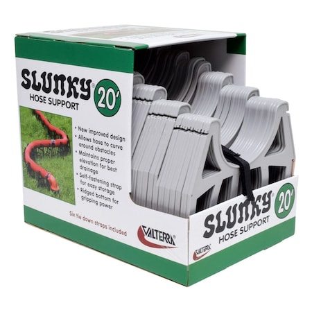 Valterra SLUNKY HOSE SUPPORT, 20FT GRAY, BOXED S2000G